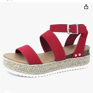 Soda brand Espadrille sandals size 8